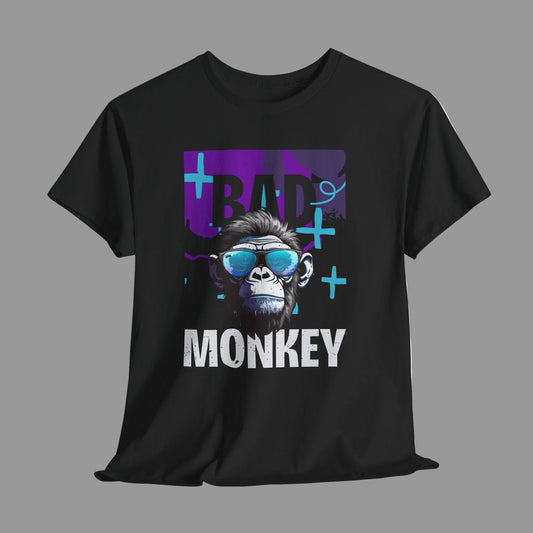 bar monkey t-shirt funny monkey shirt cool graphic tee streetwear unisex gift ldea