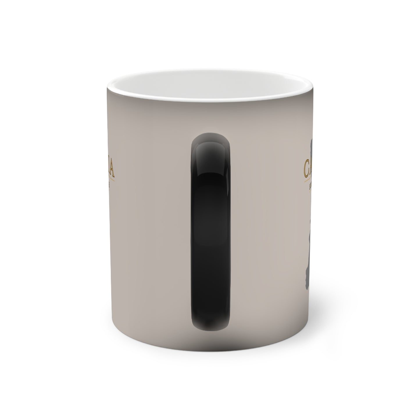 Color-Changing Mug — Calabria Map & "Cuore del Sud" Design, 11oz