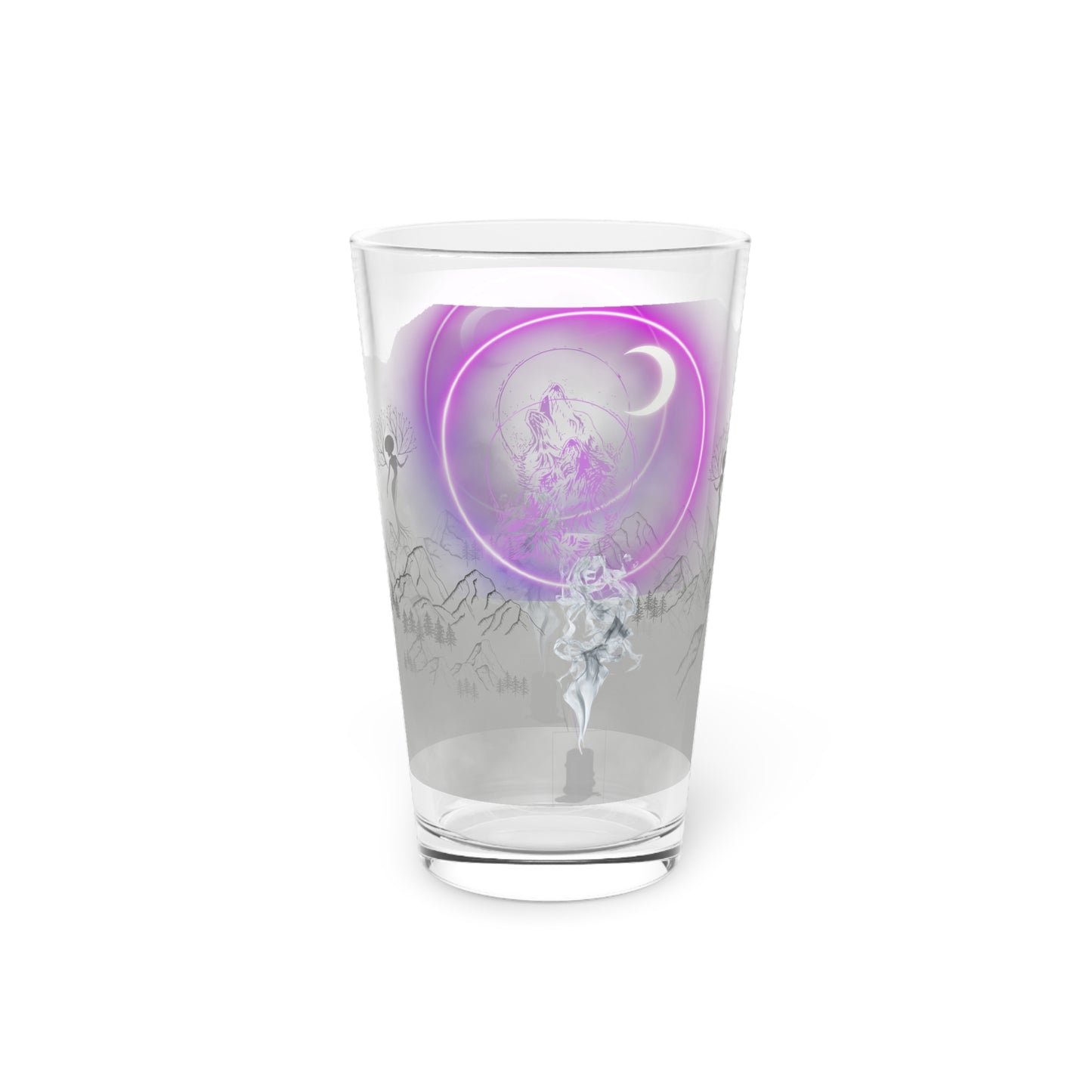 Neon Moon Dancer Pint Glass | 16oz