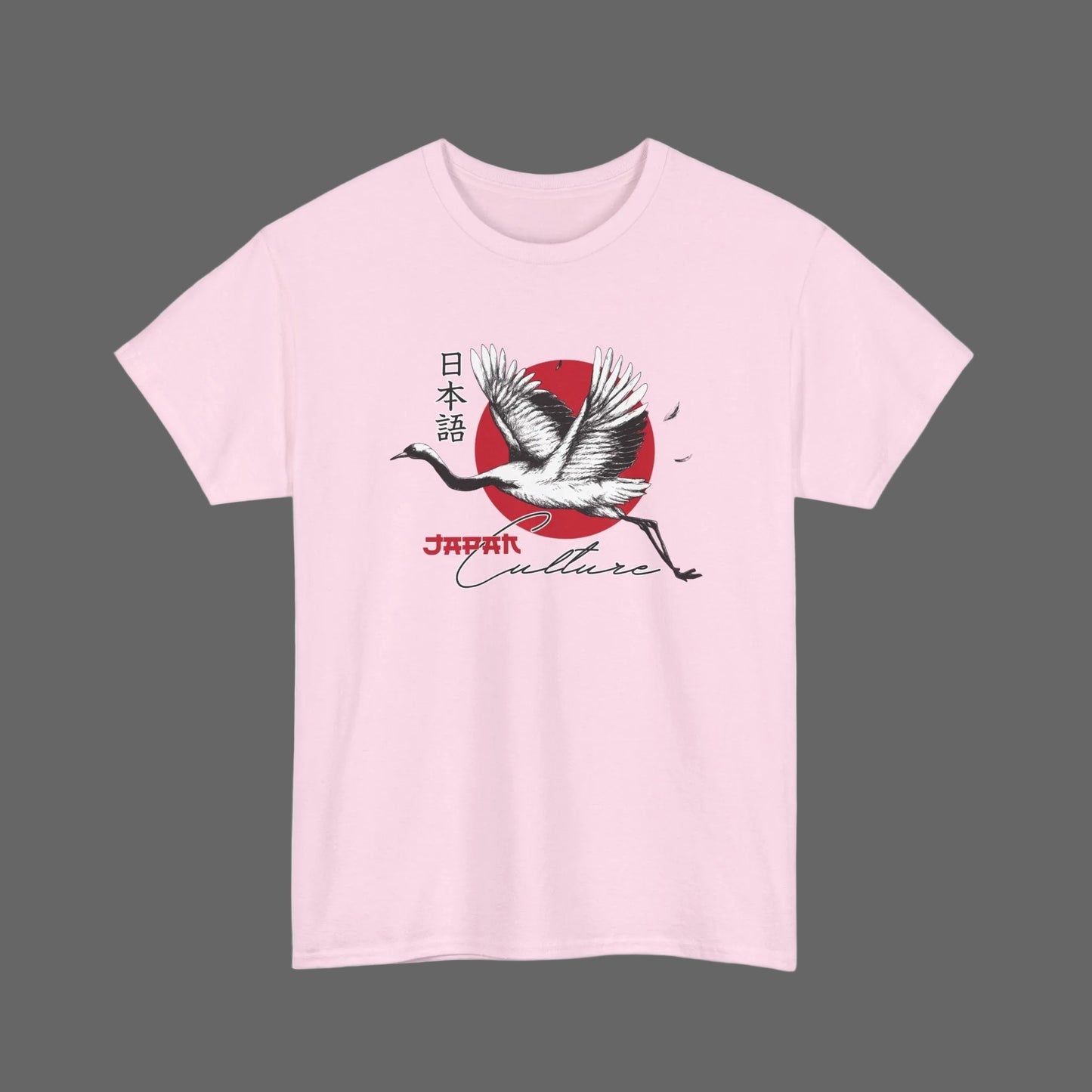 Japanese crane T-shirt