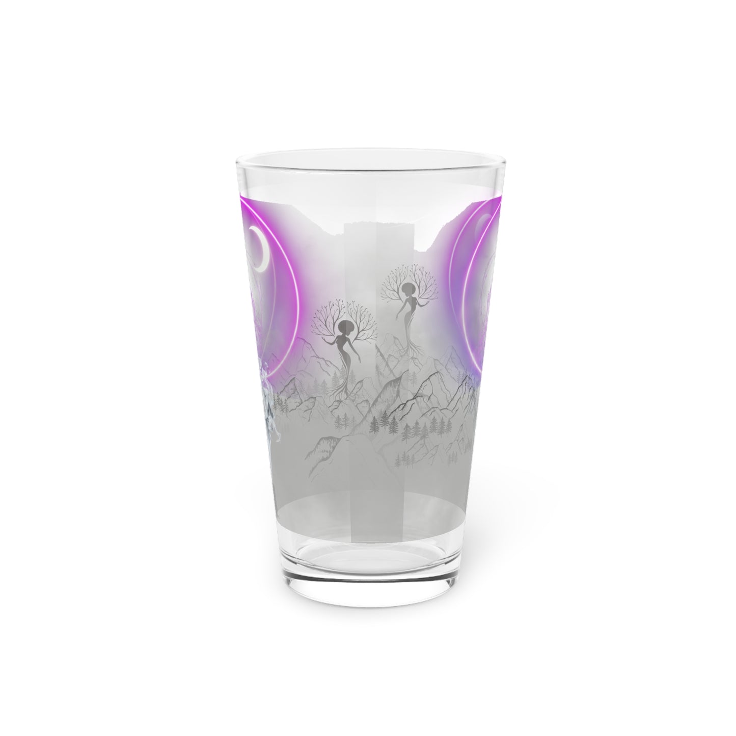 Neon Moon Dancer Pint Glass | 16oz